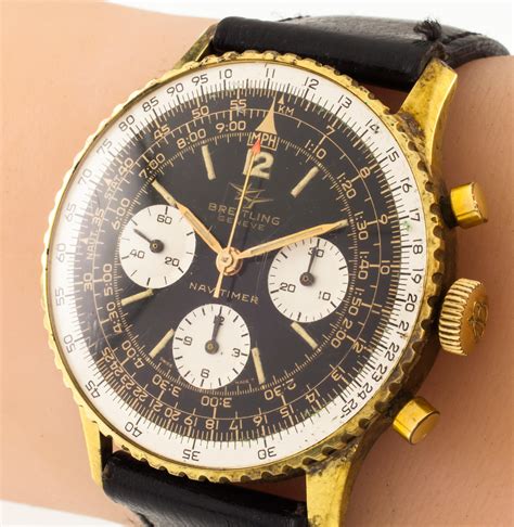 breitling navitimer 806 gold/steel|breitling 806 for sale.